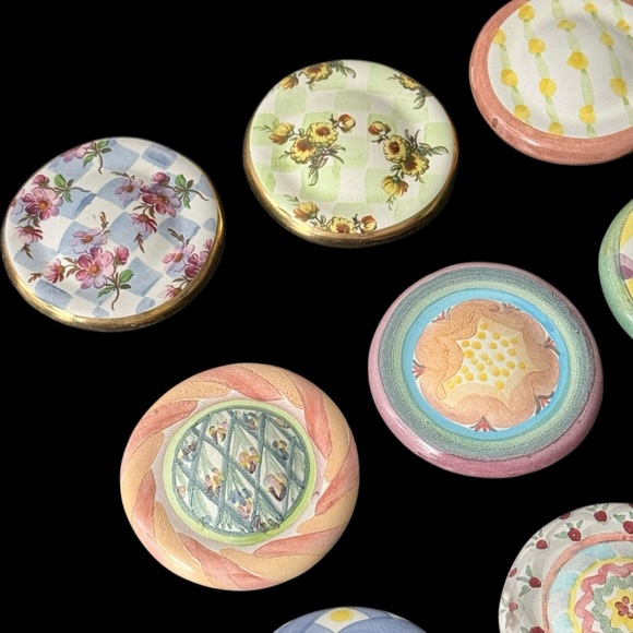 MacKenzie Childs Drawer Pulls Lot of 9 - Picture 12 of 13